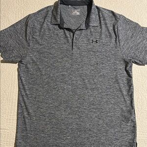 Under Armour Men's Gray Polo Shirt